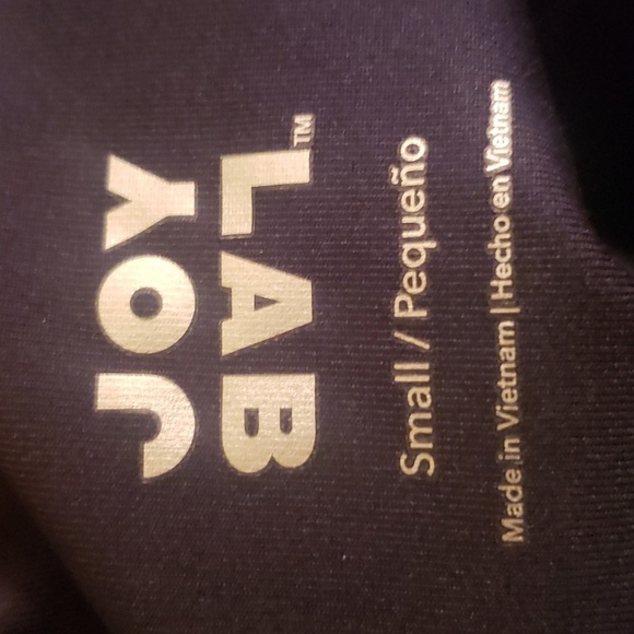 JOYLAB NAVY AND GOLD SHIMMER LEGGINGS - Picture 7 of 8